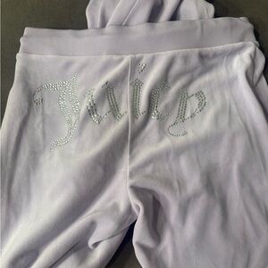 Juicy Couture Light Purple Sweatpants with Sparkling Logo